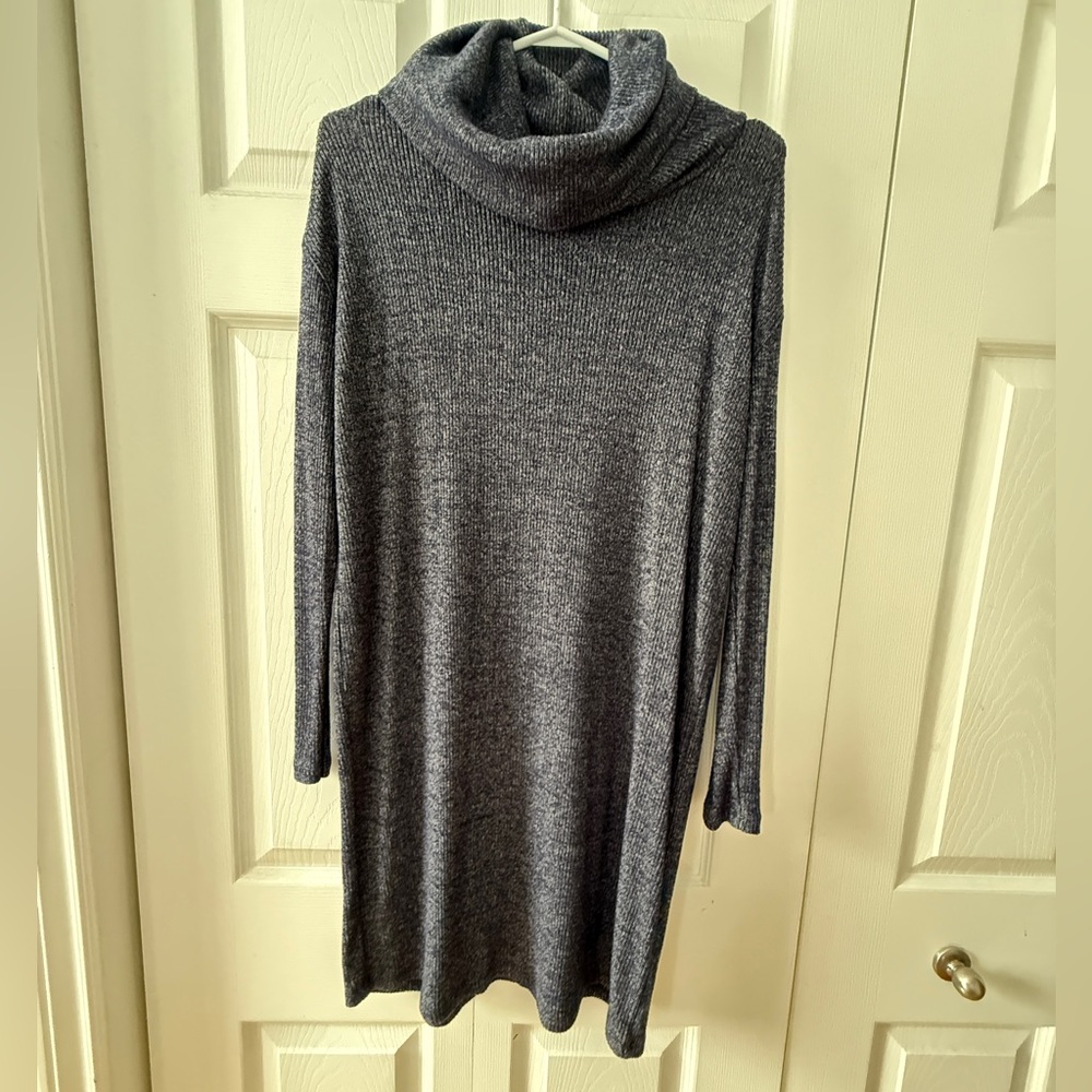 GAP Blue Cowl Neck Sweater
